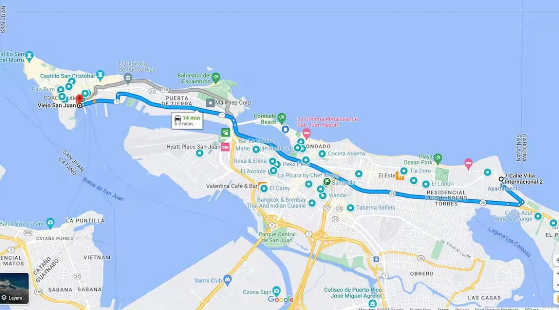 شقة San Juan Apartament With Beach Access